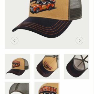 Casquette Trucker Stetson Filet