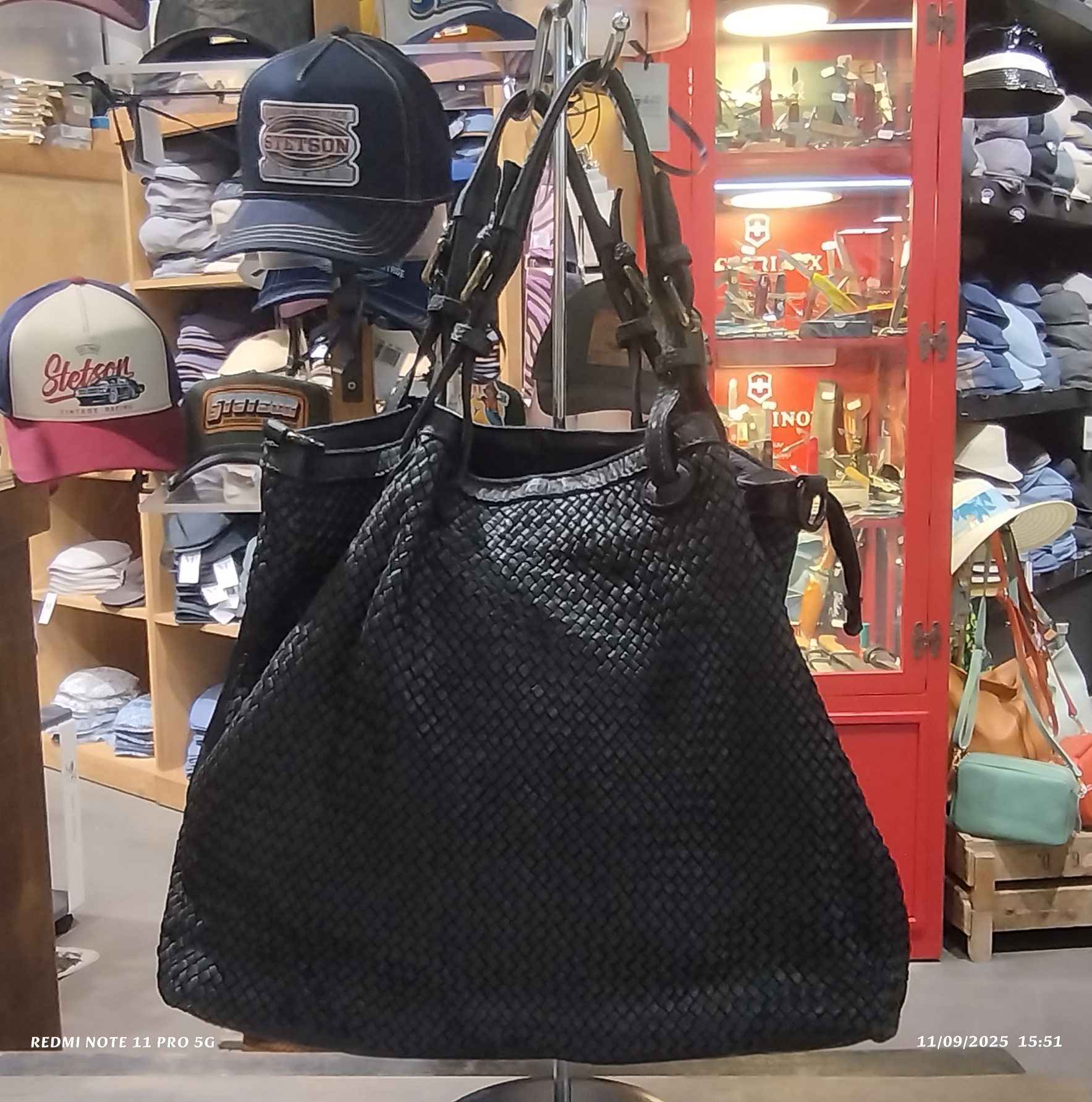 Sac en cuir souple Tresser – Image 3