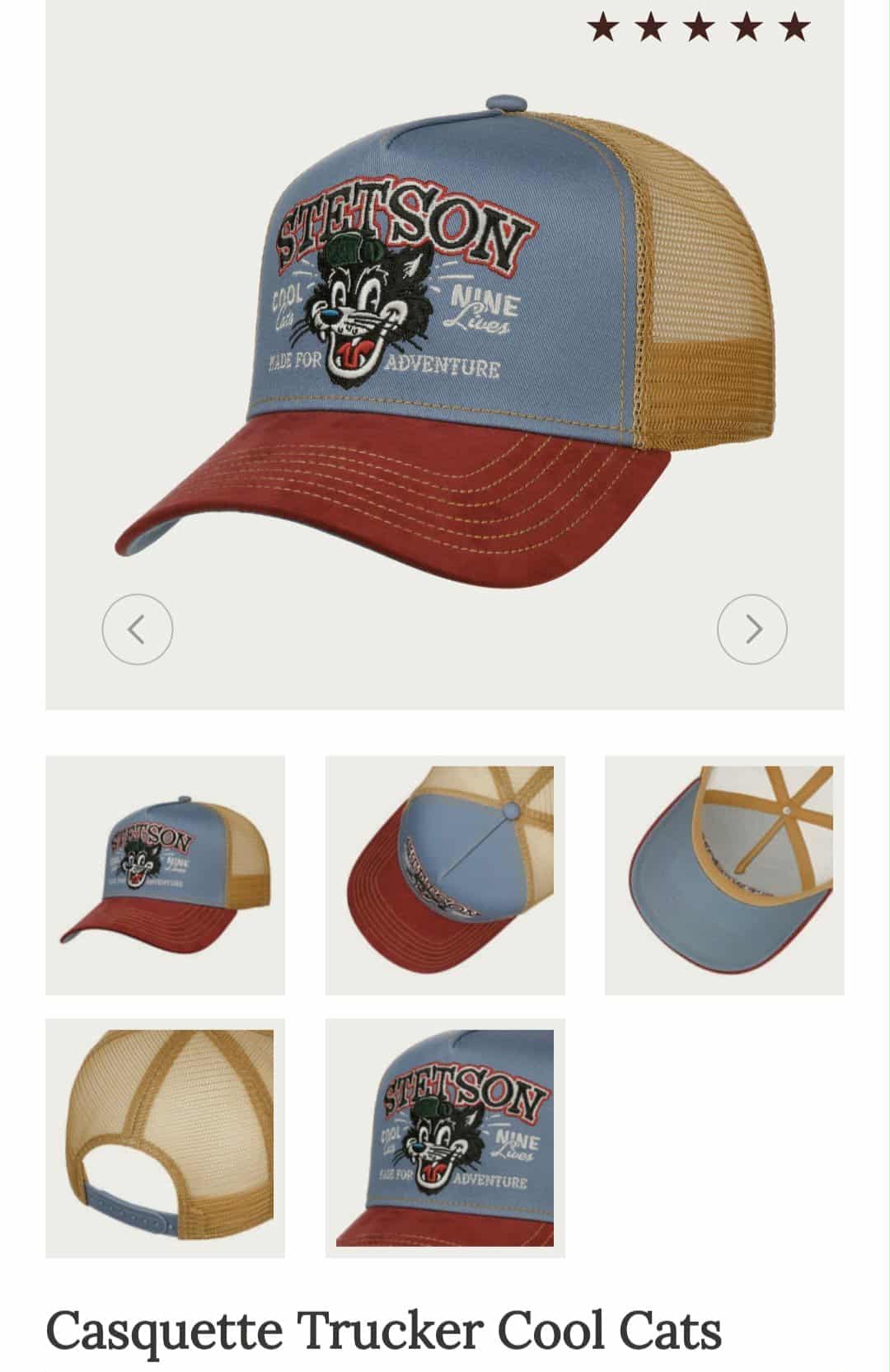 Casquette Trucker Stetson Filet – Image 19