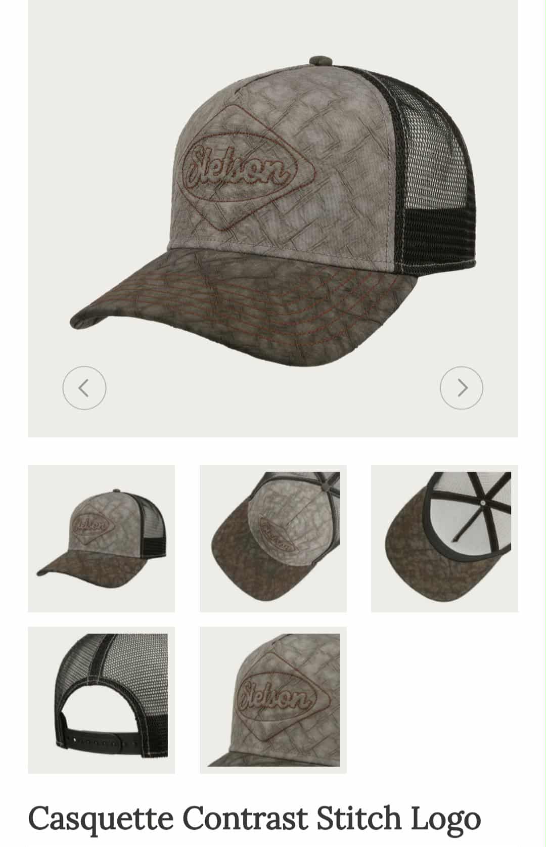 Casquette Trucker Stetson Filet – Image 20