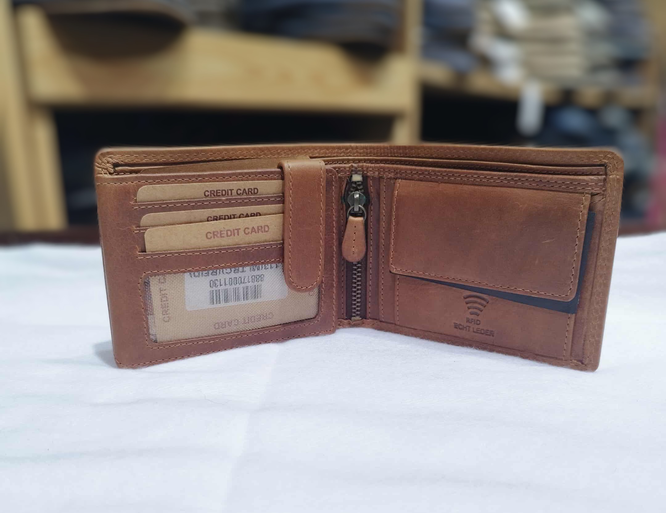 Portefeuille en cuir Homme – Image 3