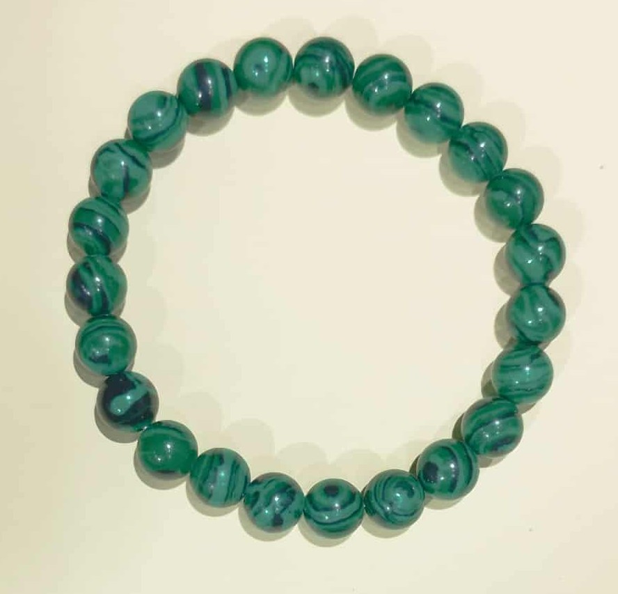Z. Bracelet Lithothérapie Malachite