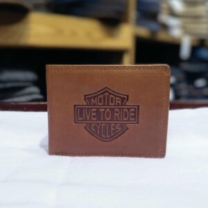 Portefeuille en cuir Homme