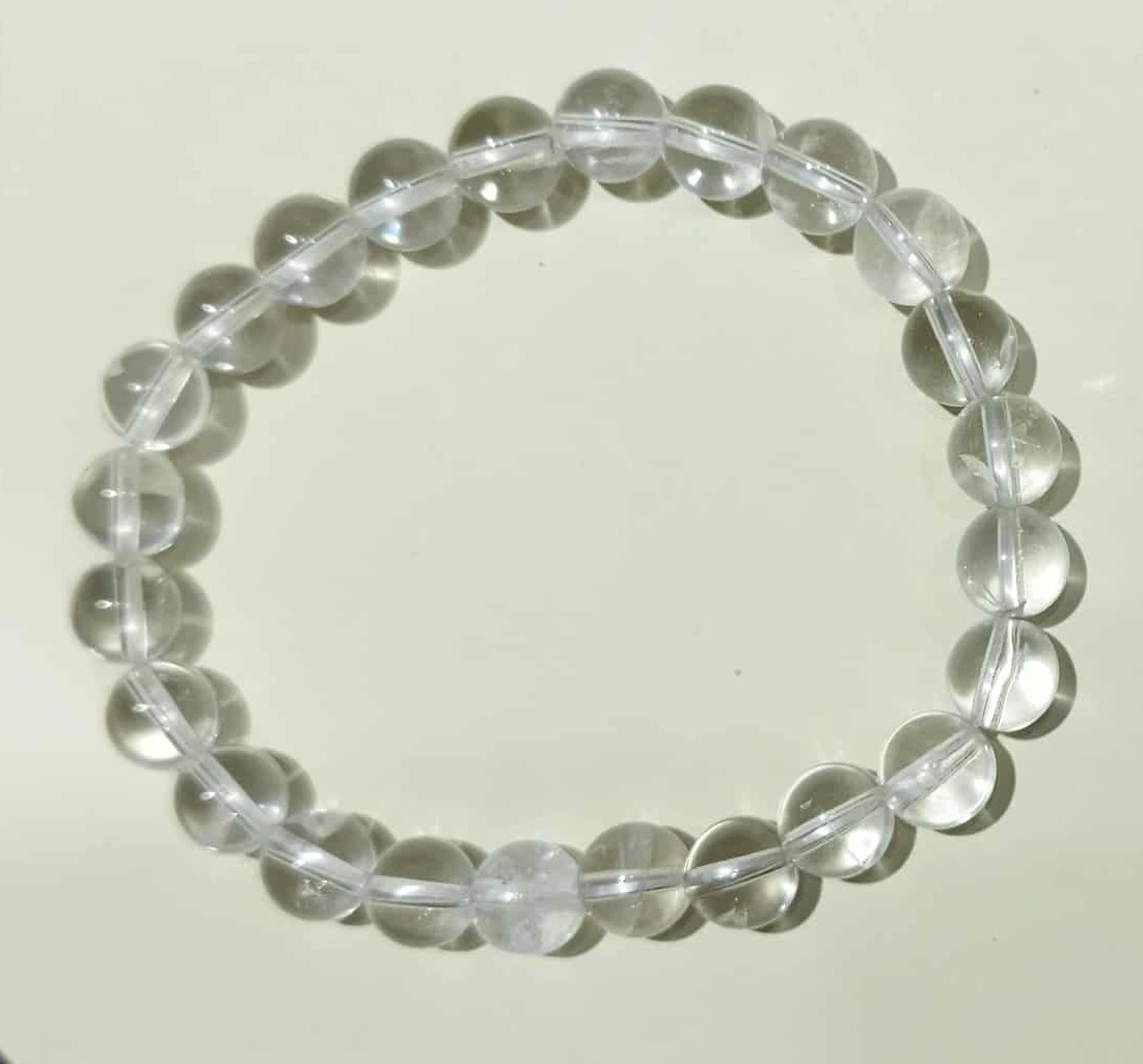 Z. Bracelet Lithothérapie Cristal de Roche