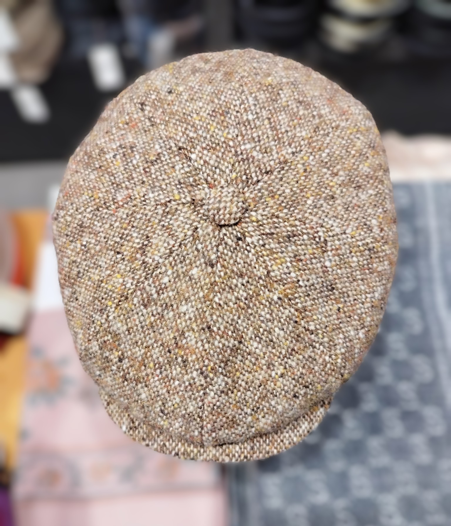 Casquette Stetson authentique Donegal Tweed ( Nouveau Modèle )