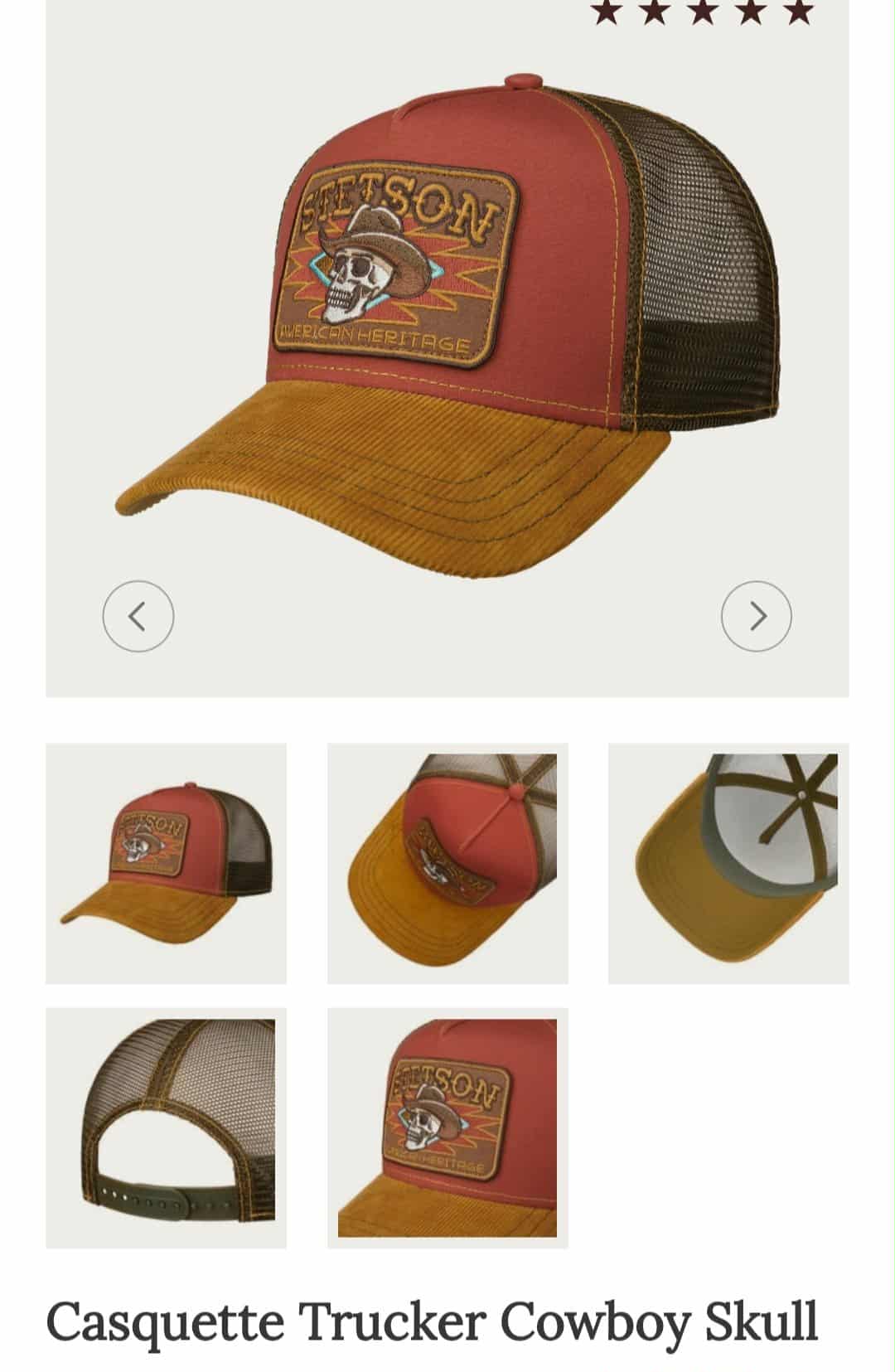 Casquette Trucker Stetson Filet – Image 18