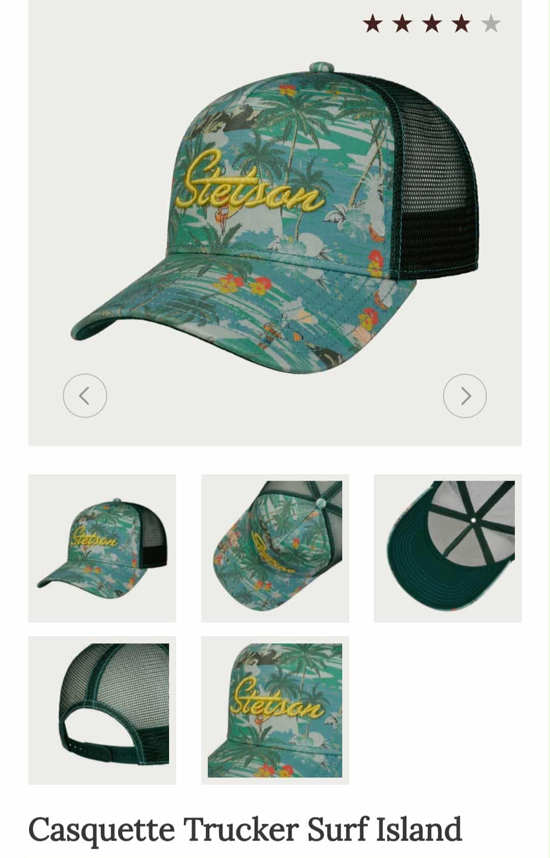 Casquette Trucker Stetson Filet – Image 14