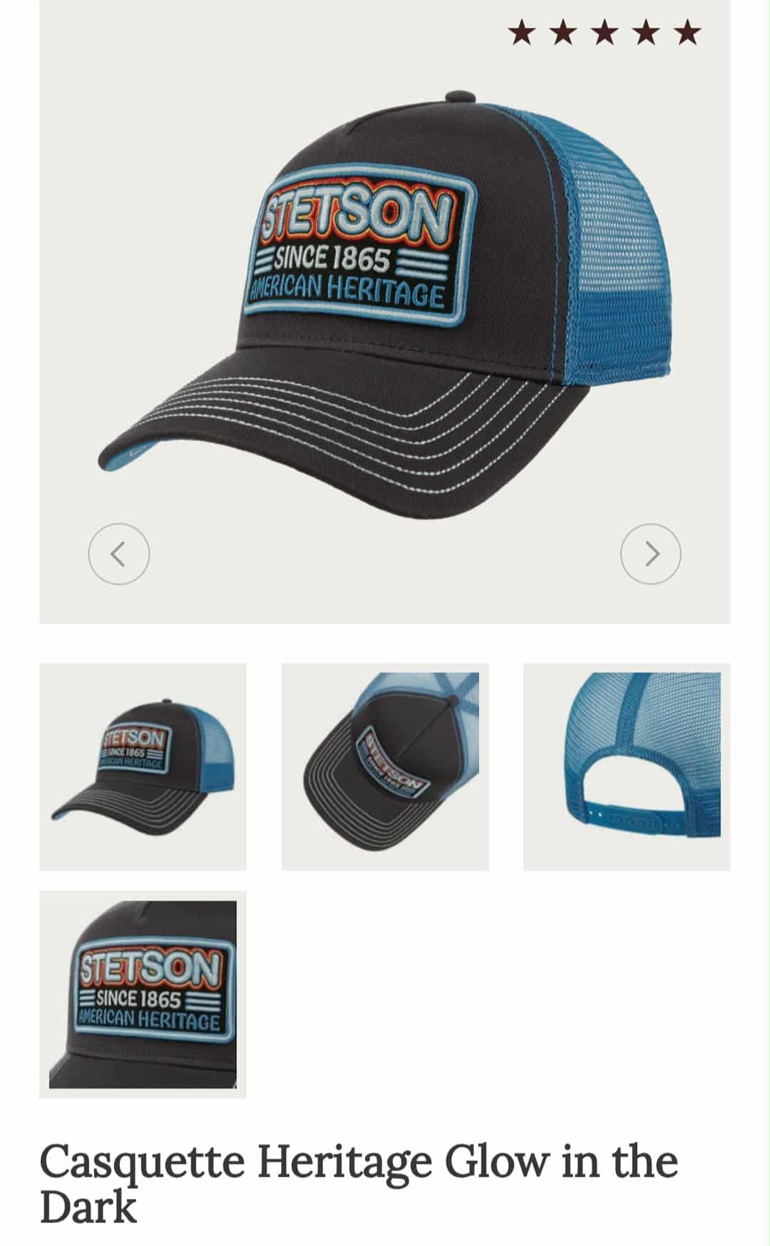 Casquette Trucker Stetson Filet – Image 16