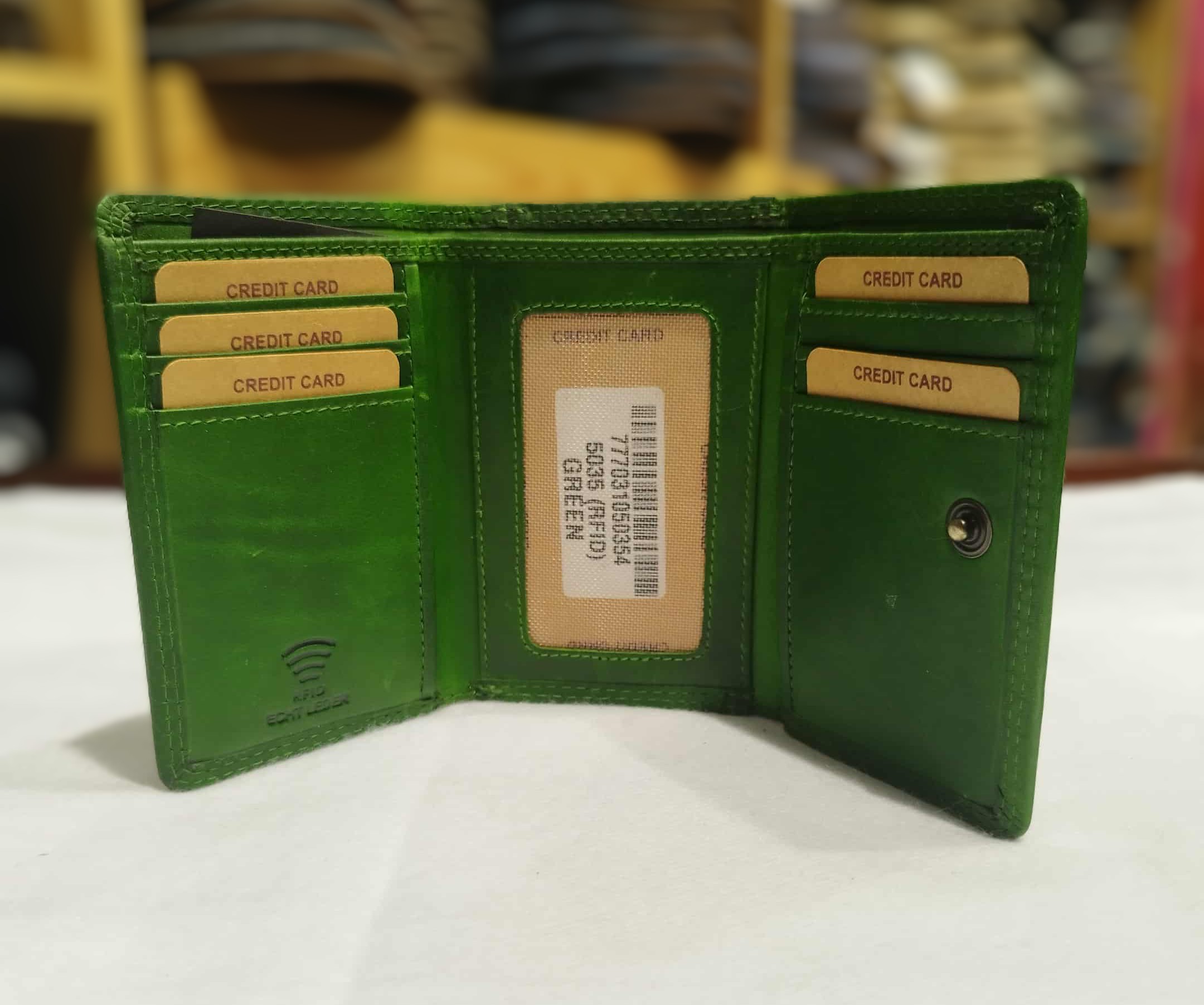 Portefeuille Dame cuir – Image 2