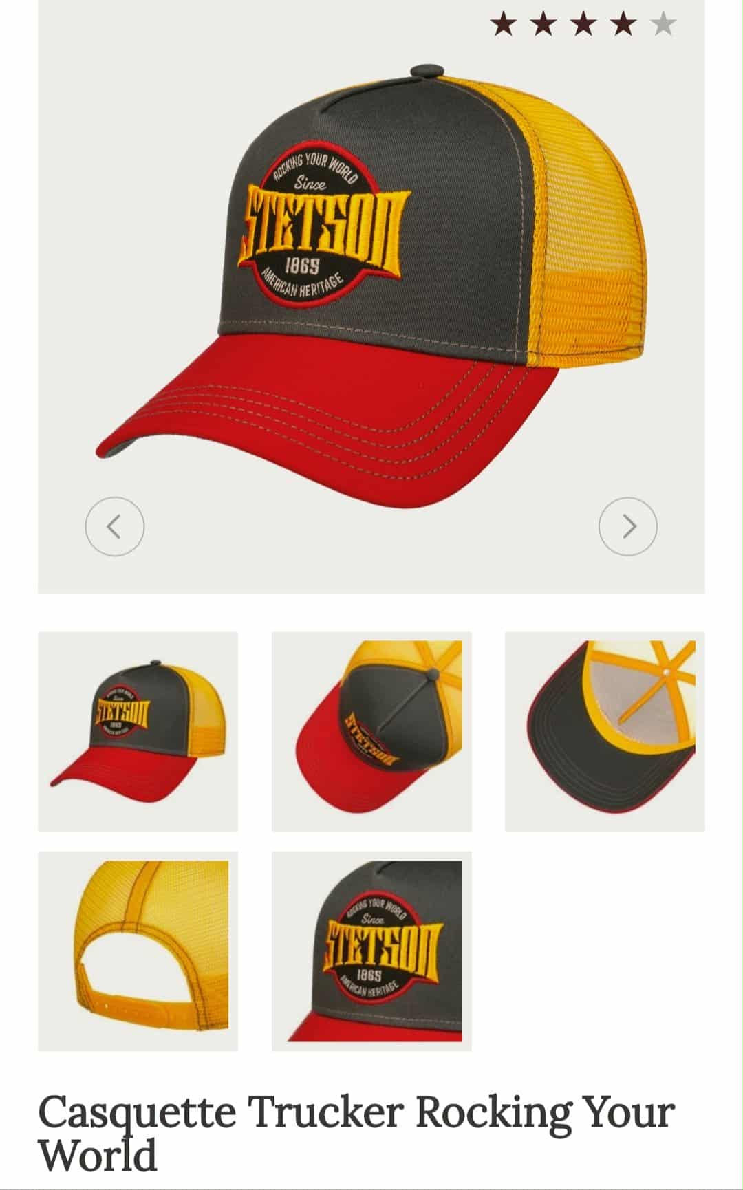 Casquette Trucker Stetson Filet – Image 13