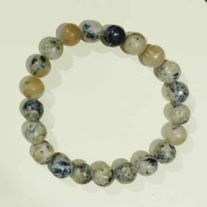 Z.Bracelet lithotherapie Truquoise Jaune