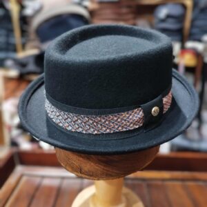 chapeau Pork Pie Fabrication Italienne