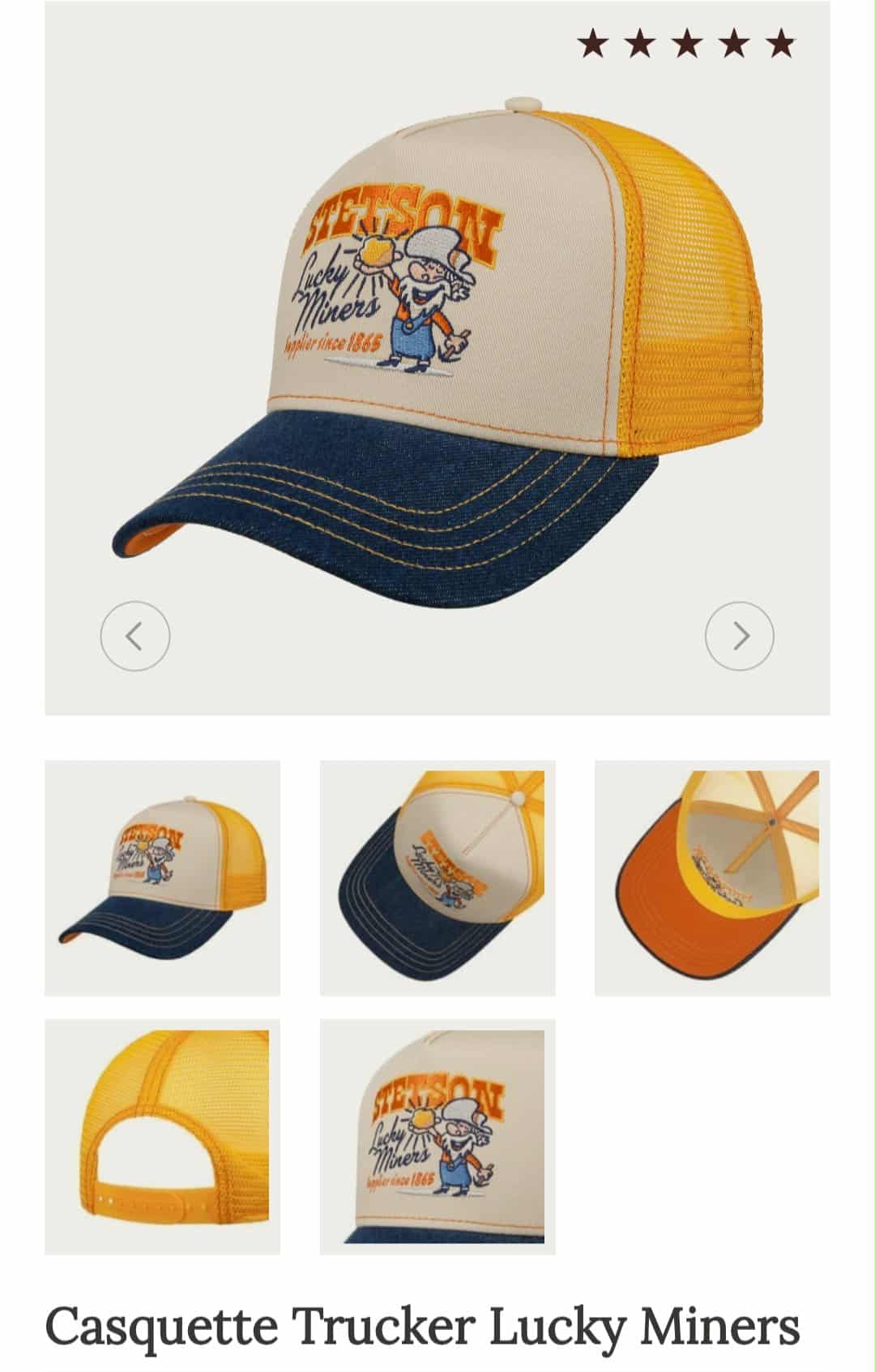 Casquette Trucker Stetson Filet – Image 4