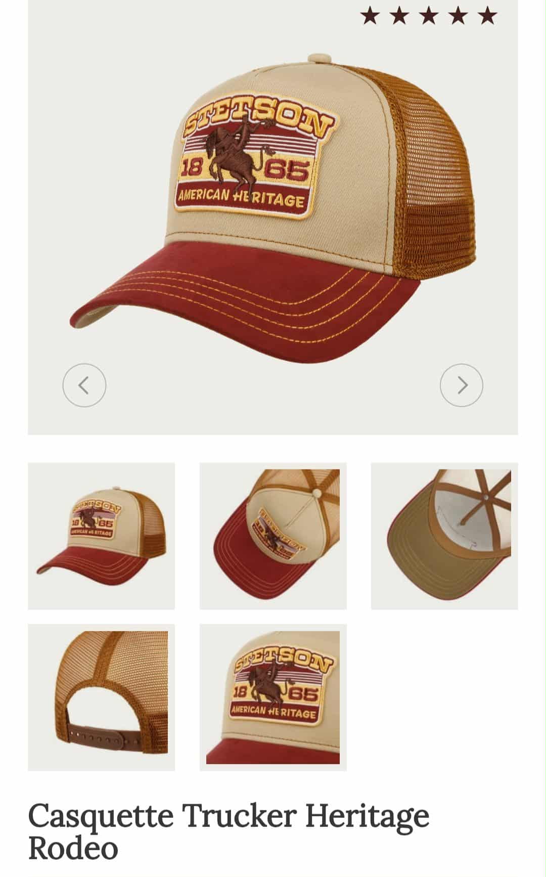 Casquette Trucker Stetson Filet – Image 15