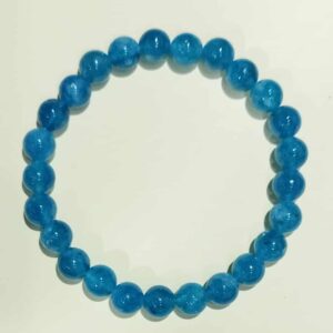 Z. Bracelet Lithothérapie Apatite Bleue