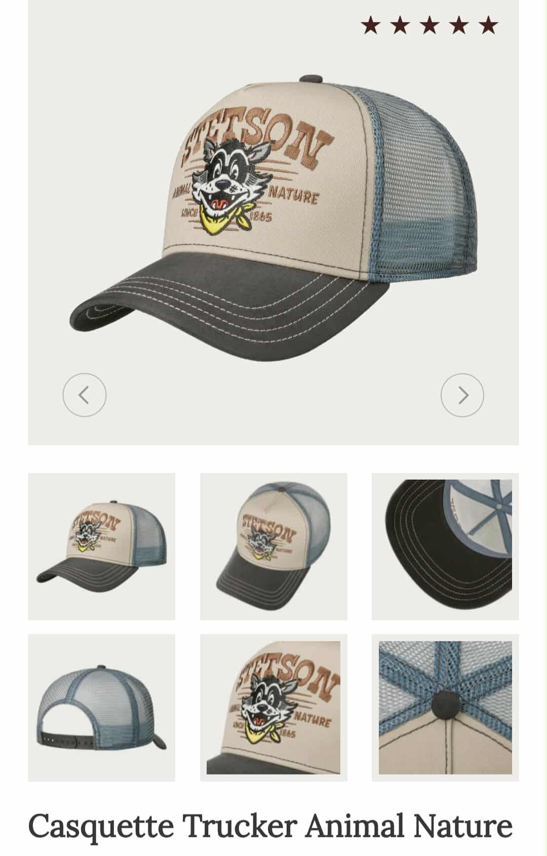 Casquette Trucker Stetson Filet – Image 10