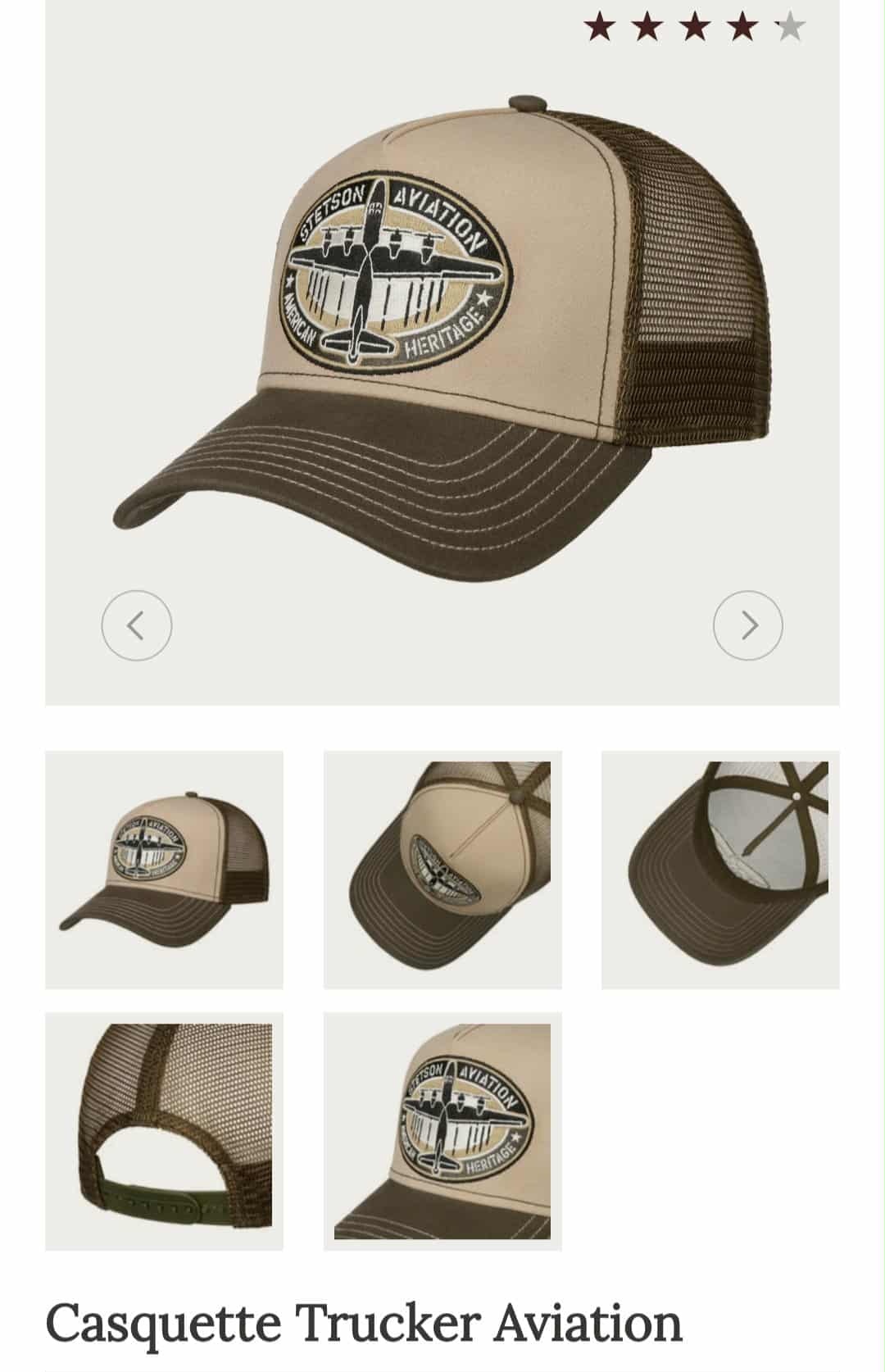 Casquette Trucker Stetson Filet – Image 3