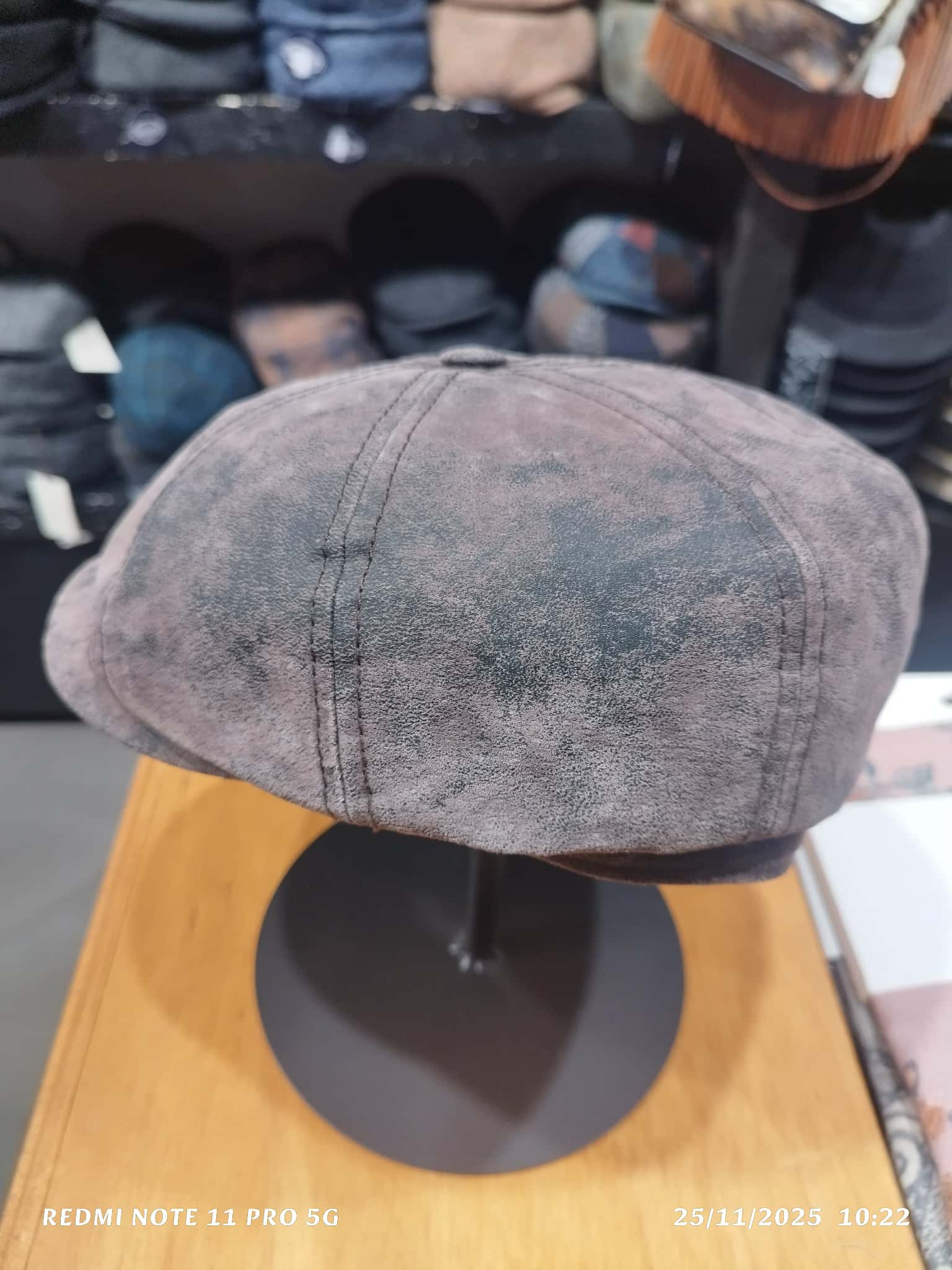 Casquette Stetson cuir Brun – Image 2