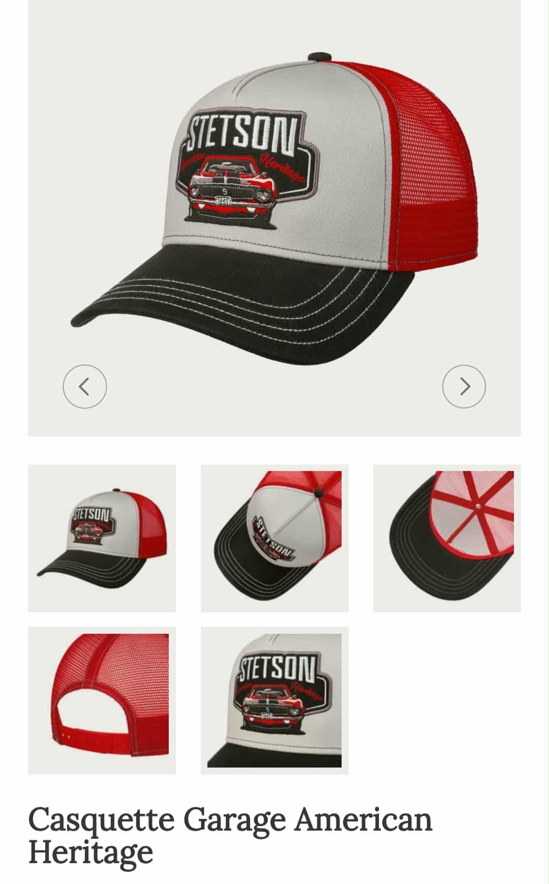 Casquette Trucker Stetson Filet – Image 5