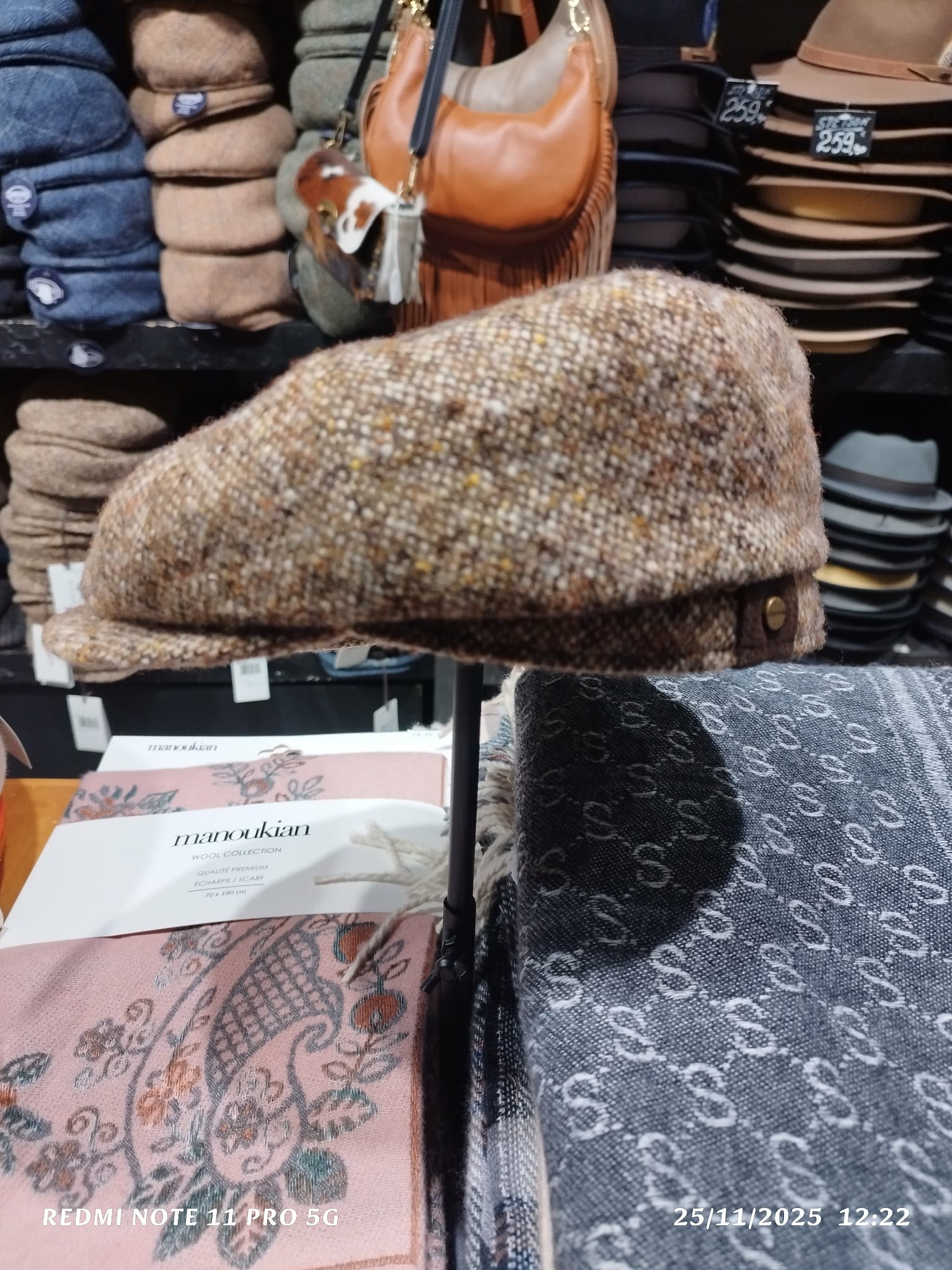 Casquette Stetson authentique Donegal Tweed ( Nouveau Modèle ) – Image 2