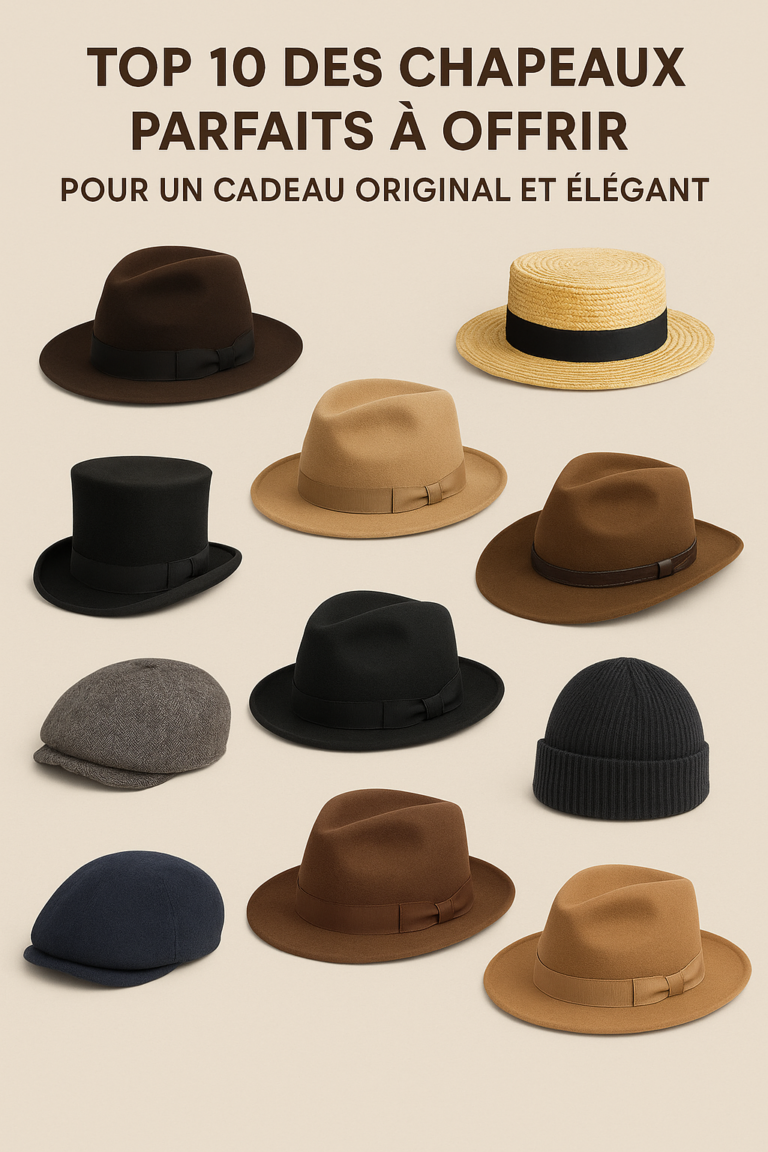 Top 10 chapeaux